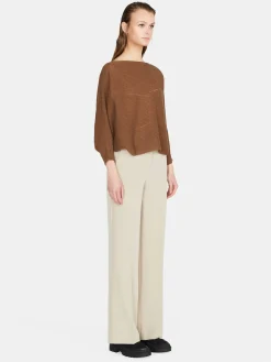 Women Sisley Jumpers & Knitwear<Sweater With Kimono Sleeves