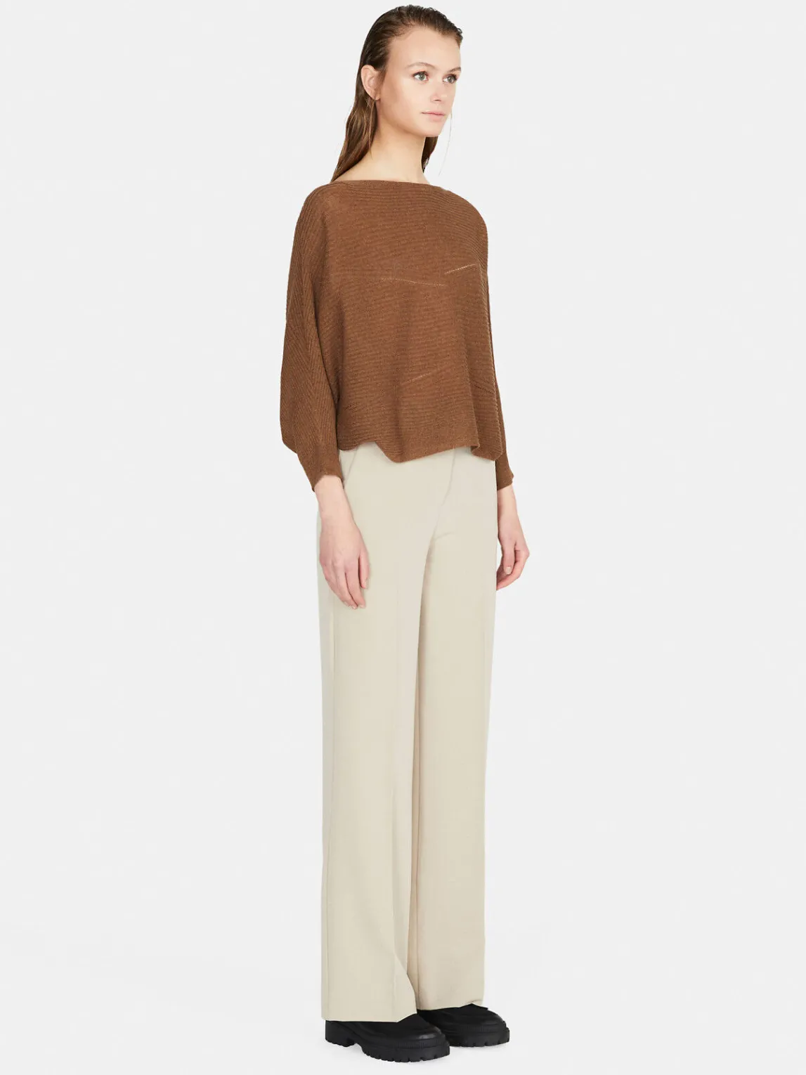 Women Sisley Jumpers & Knitwear<Sweater With Kimono Sleeves