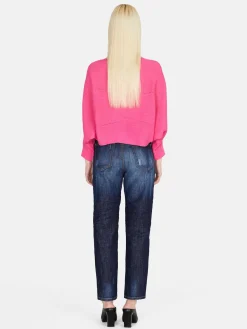 Women Sisley Jumpers & Knitwear<Sweater With Kimono Sleeves