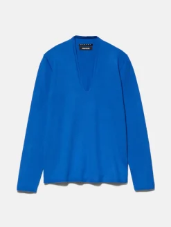 Women Sisley Jumpers & Knitwear<Sweater With Plunging Neckline
