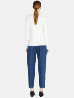 Women Sisley Jumpers & Knitwear<Sweater With Plunging Neckline