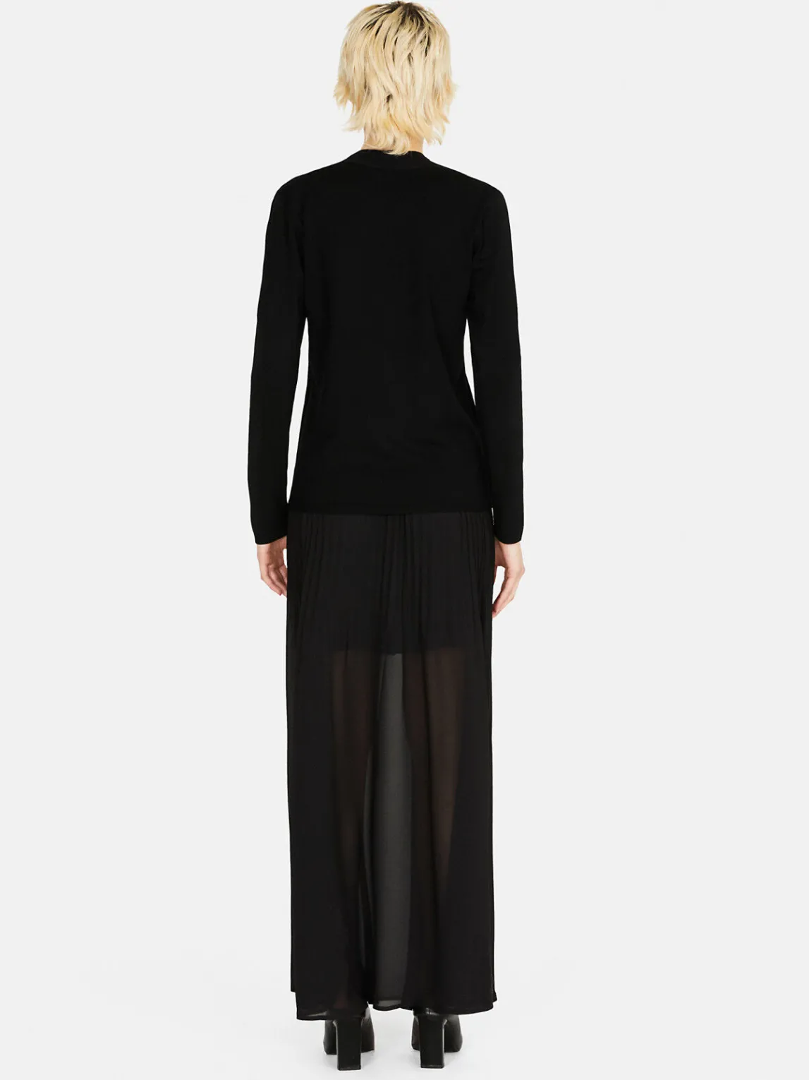 Women Sisley Jumpers & Knitwear<Sweater With Plunging Neckline