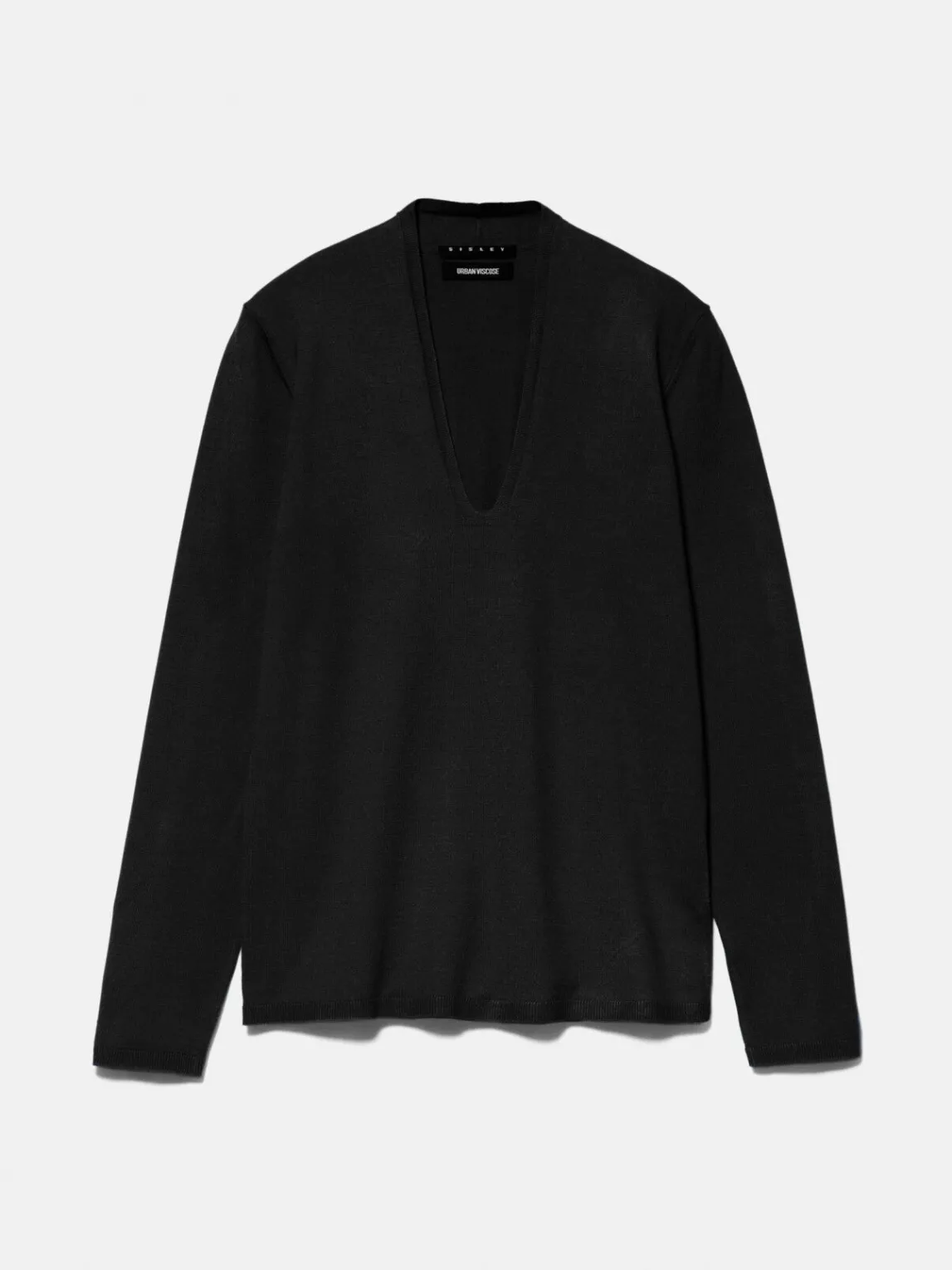 Women Sisley Jumpers & Knitwear<Sweater With Plunging Neckline