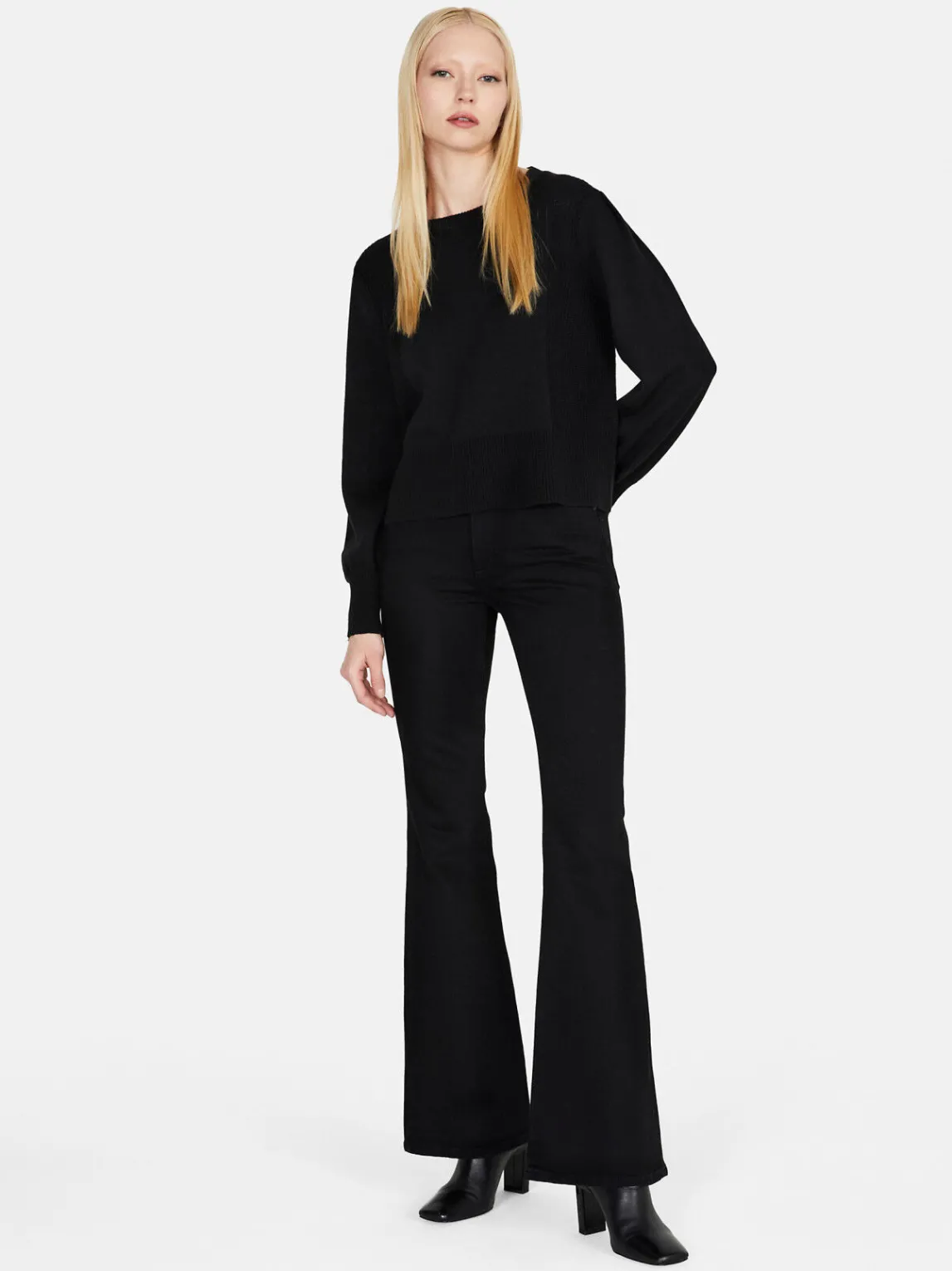 Women Sisley Jumpers & Knitwear<Sweater With Ribs
