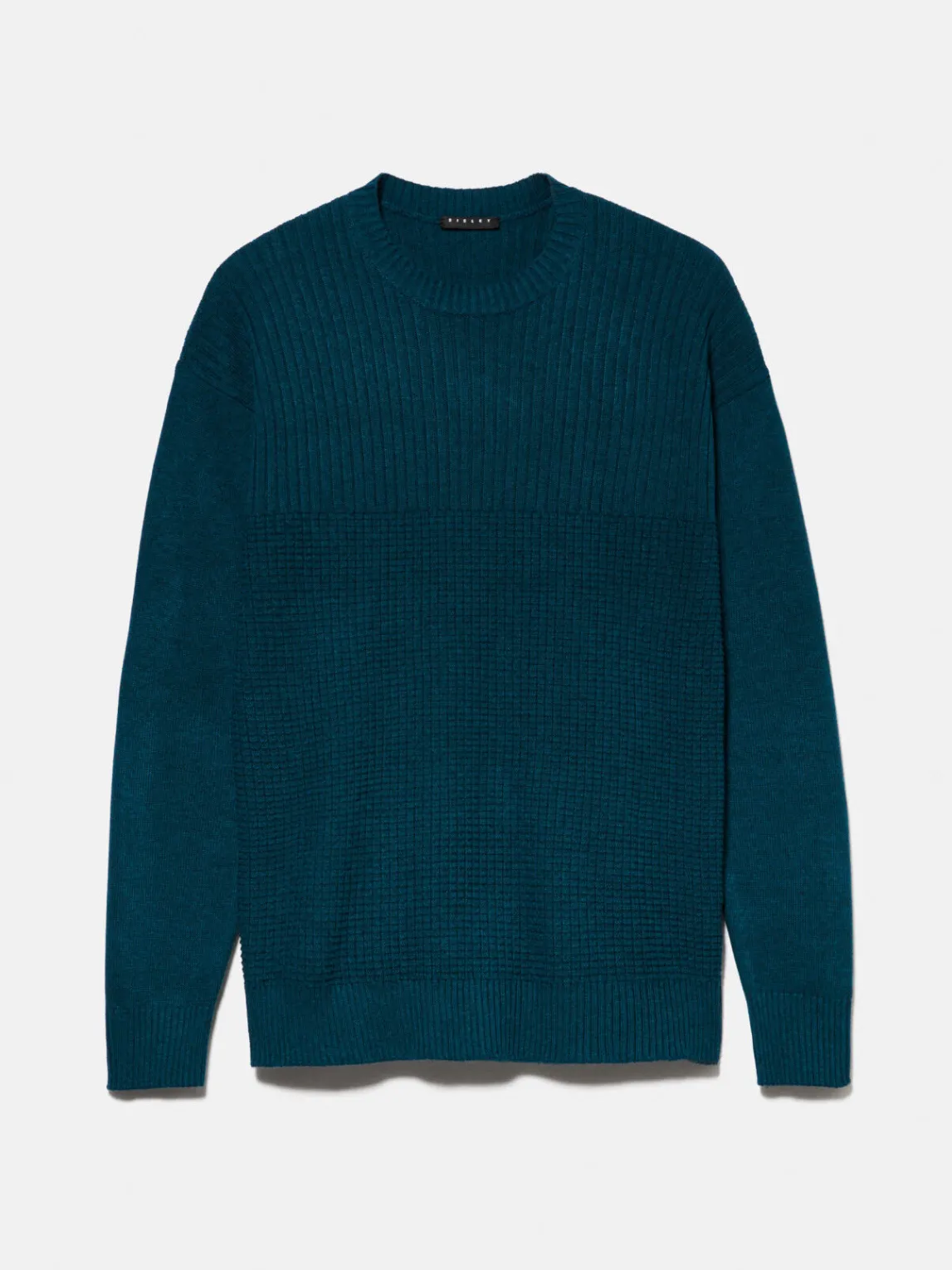 Men Sisley Jumpers & Knitwear<Sweater With Stitching Features