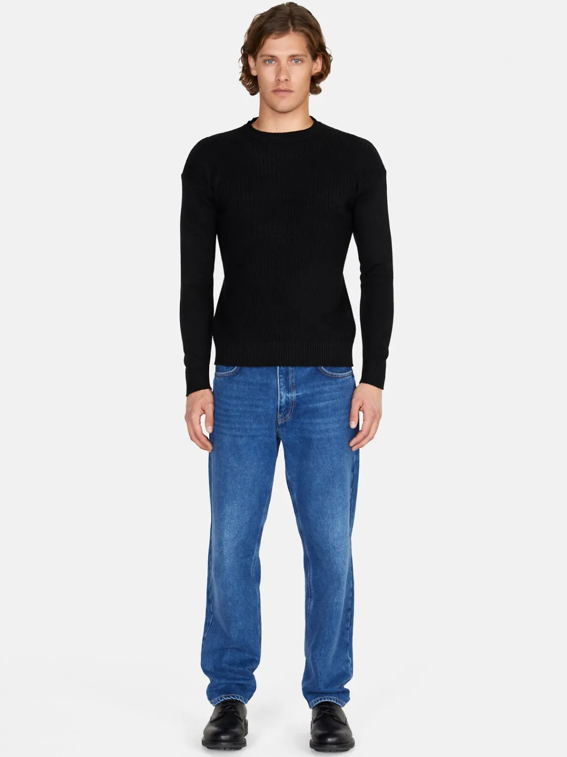 Men Sisley Jumpers & Knitwear<Sweater With Stitching Features