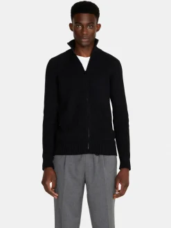 Men Sisley Jumpers & Knitwear<Sweater With Zip