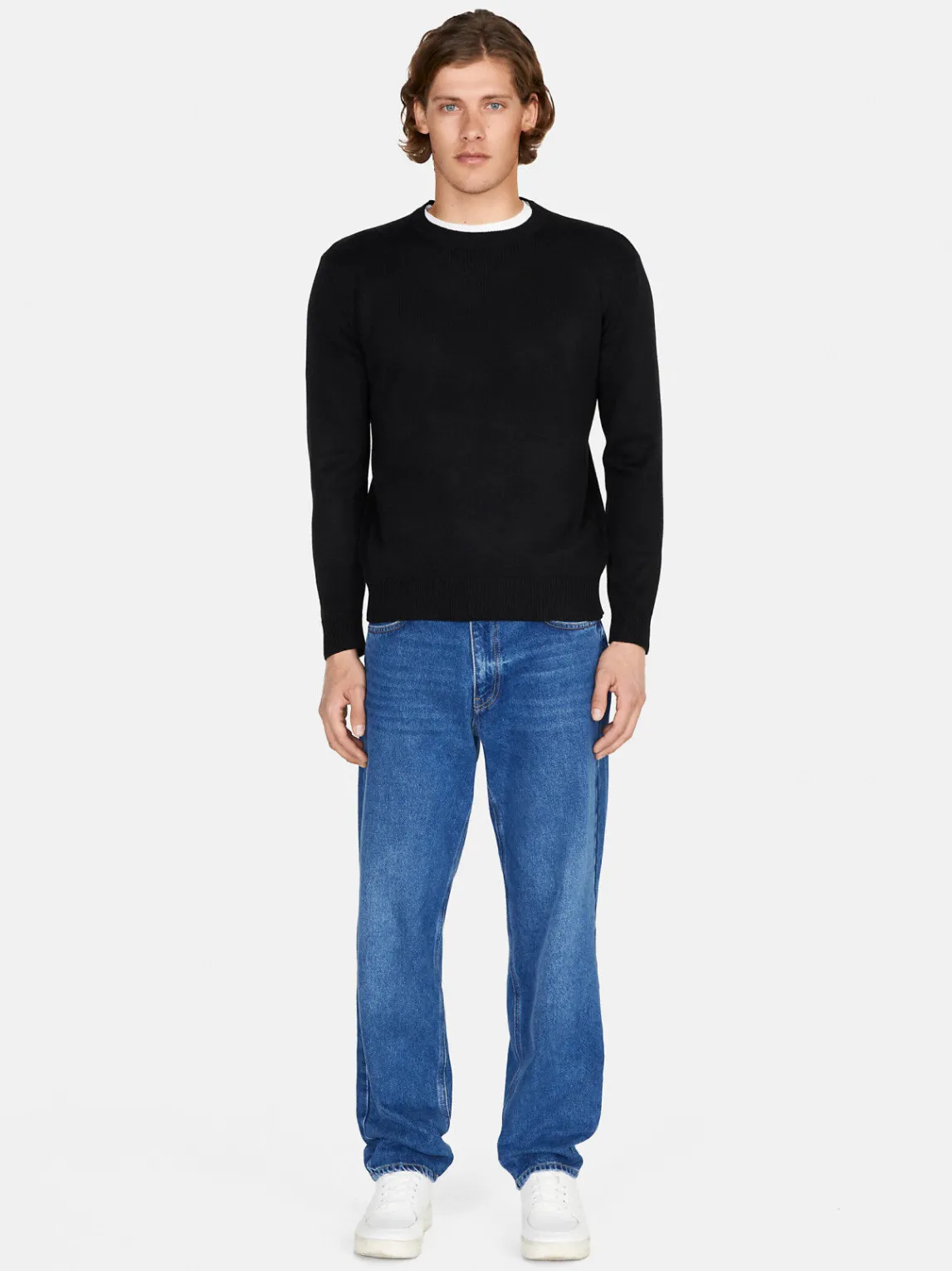 Men Sisley Jumpers & Knitwear<Sweat-Look Sweater