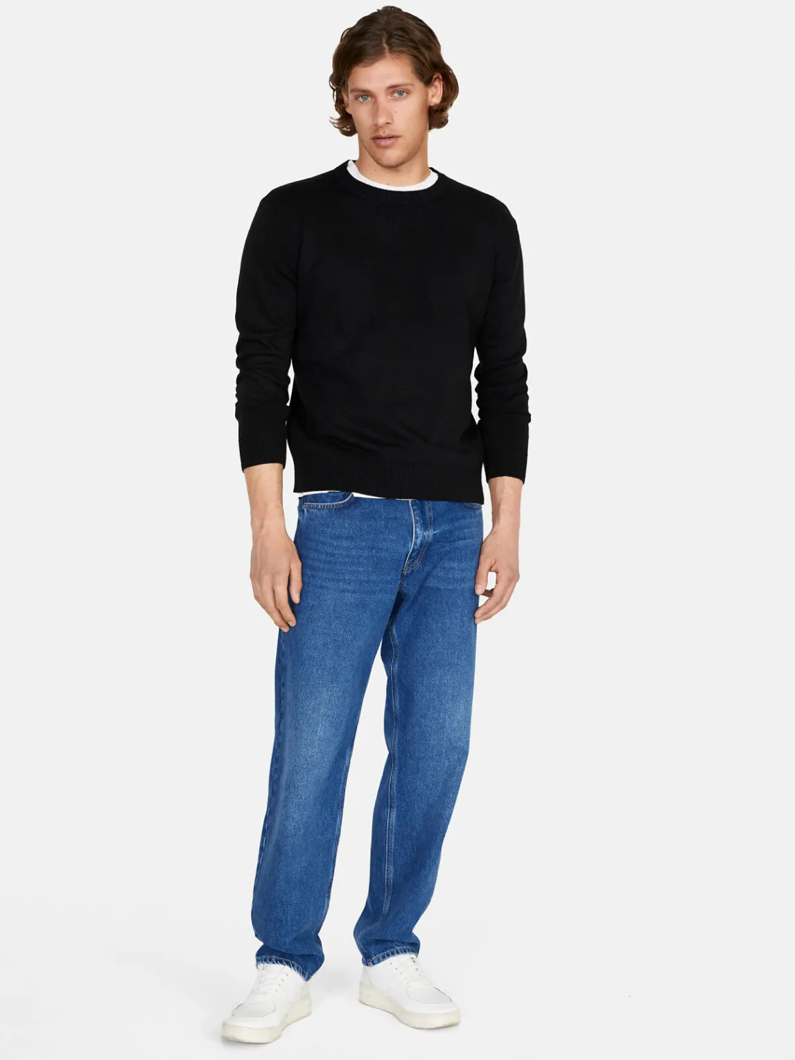 Men Sisley Jumpers & Knitwear<Sweat-Look Sweater