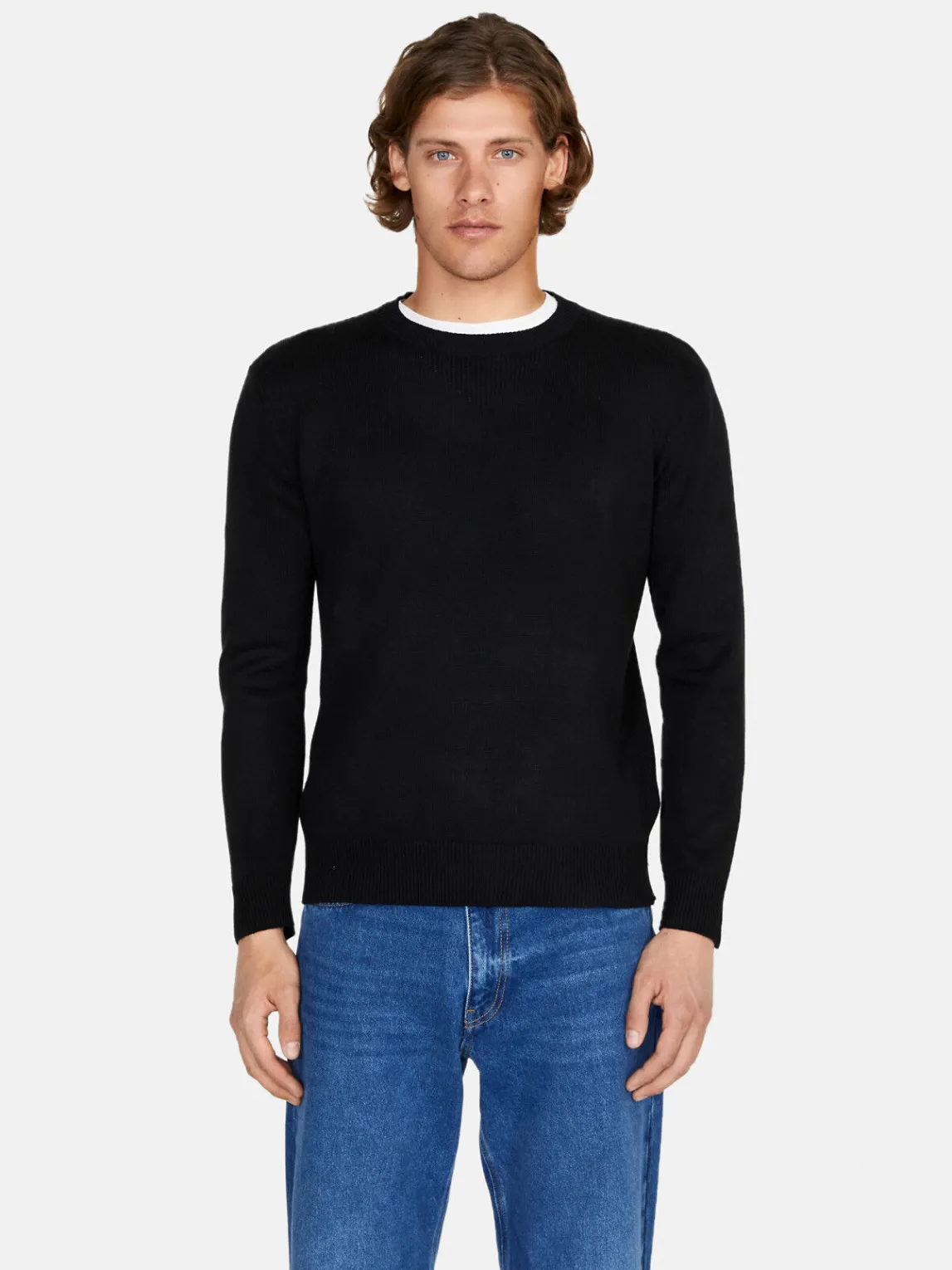 Men Sisley Jumpers & Knitwear<Sweat-Look Sweater