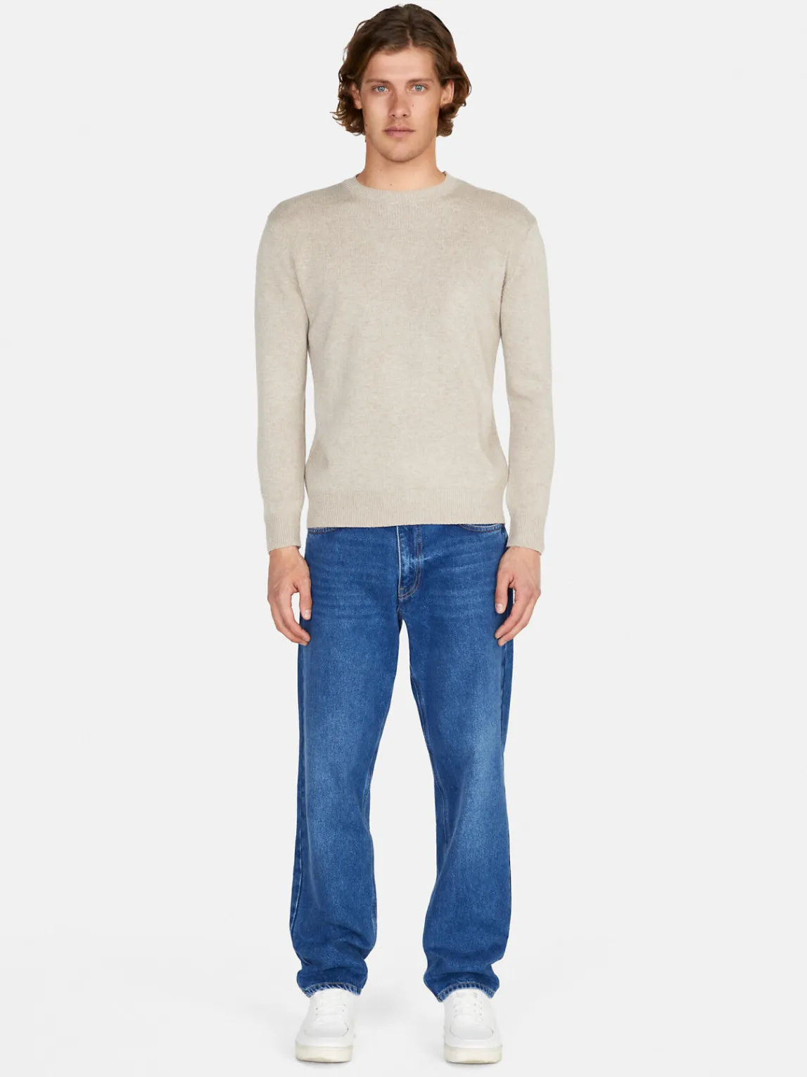 Men Sisley Jumpers & Knitwear<Sweat-Look Sweater
