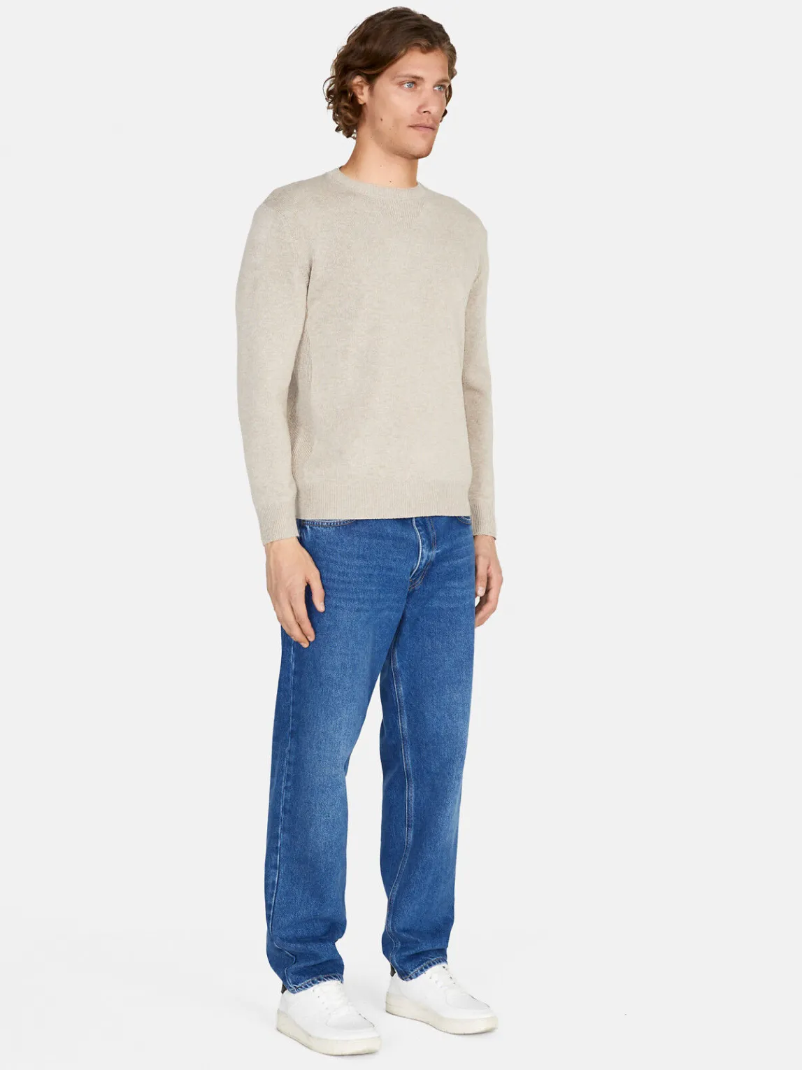Men Sisley Jumpers & Knitwear<Sweat-Look Sweater