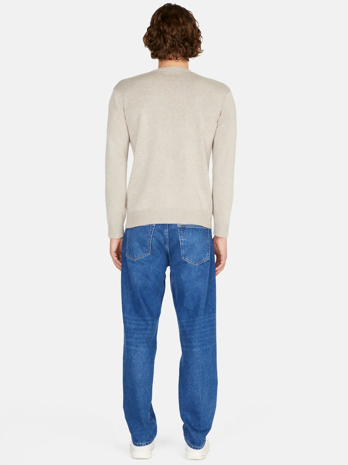 Men Sisley Jumpers & Knitwear<Sweat-Look Sweater
