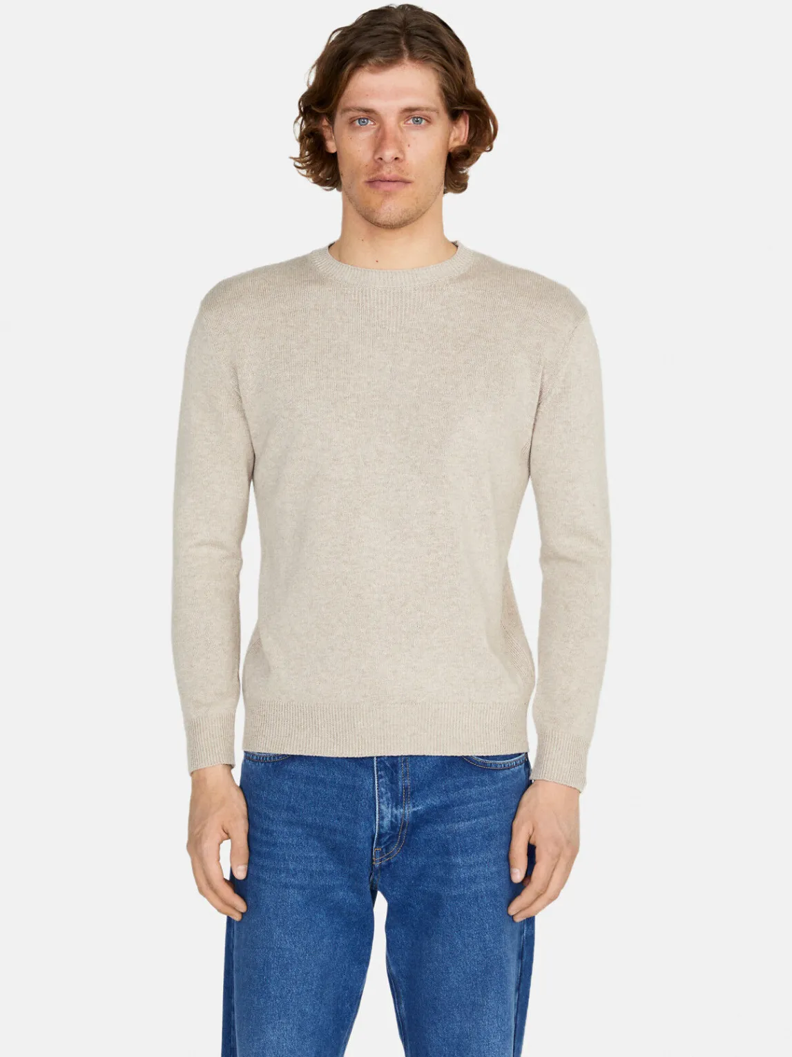 Men Sisley Jumpers & Knitwear<Sweat-Look Sweater