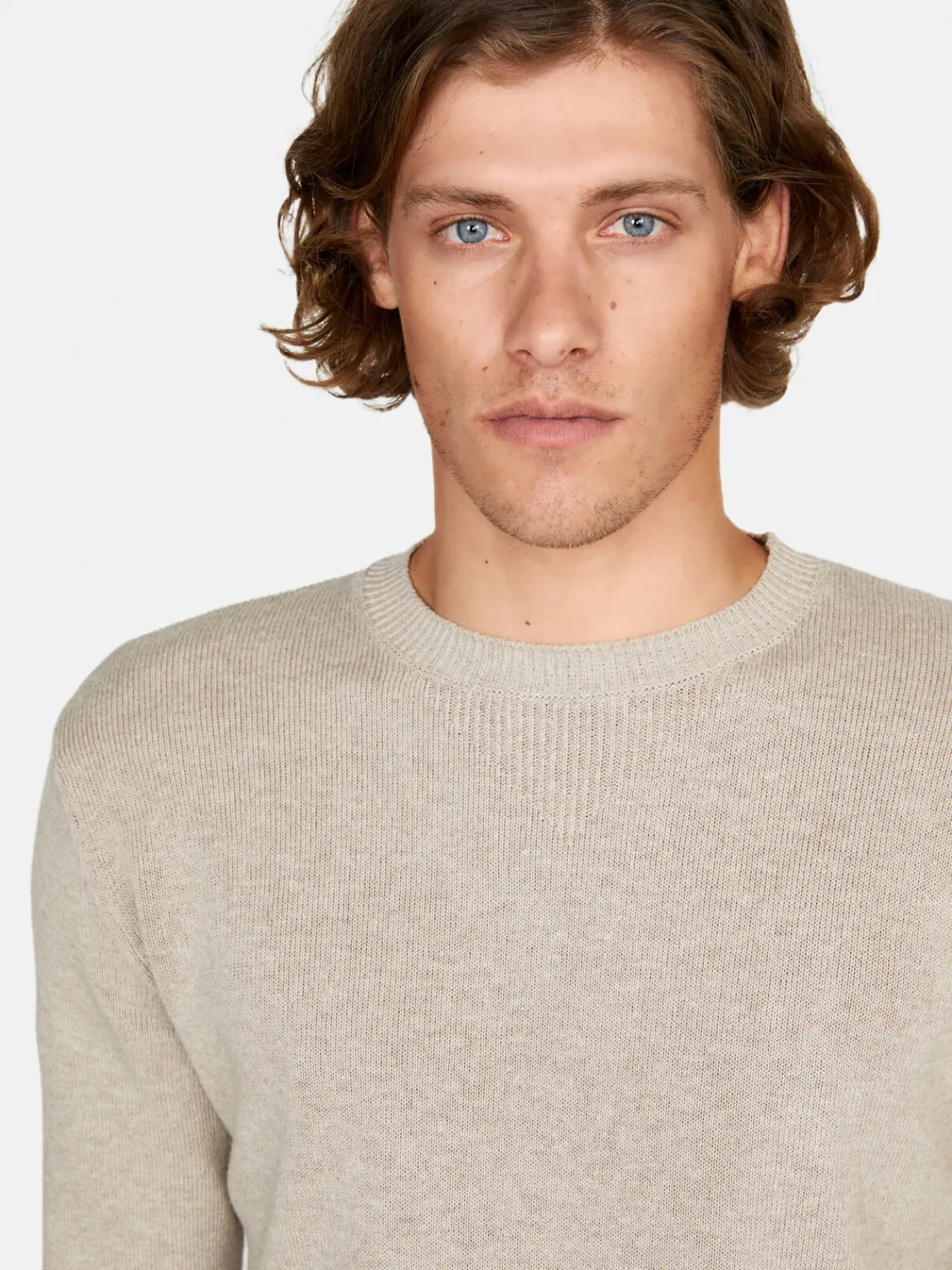 Men Sisley Jumpers & Knitwear<Sweat-Look Sweater
