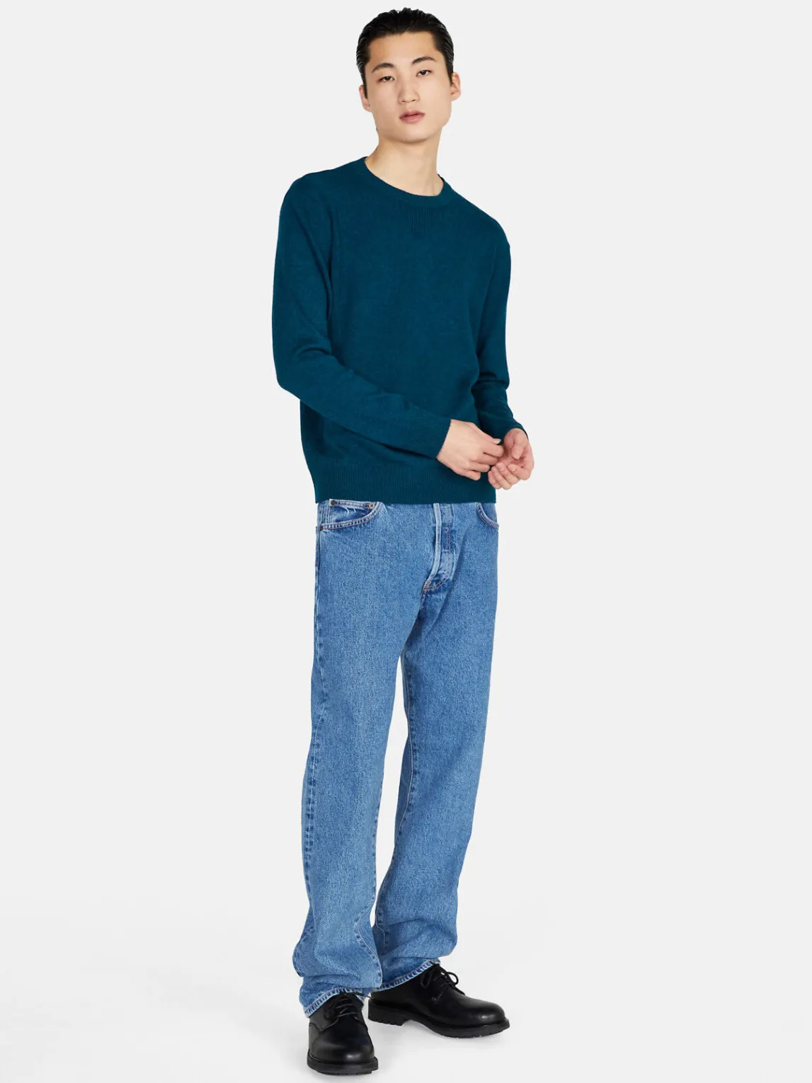 Men Sisley Jumpers & Knitwear<Sweat-Look Sweater