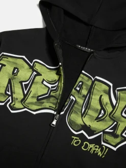 Boys Sisley Jumpers & Cardigans<Sweatshirt With Graffiti Print
