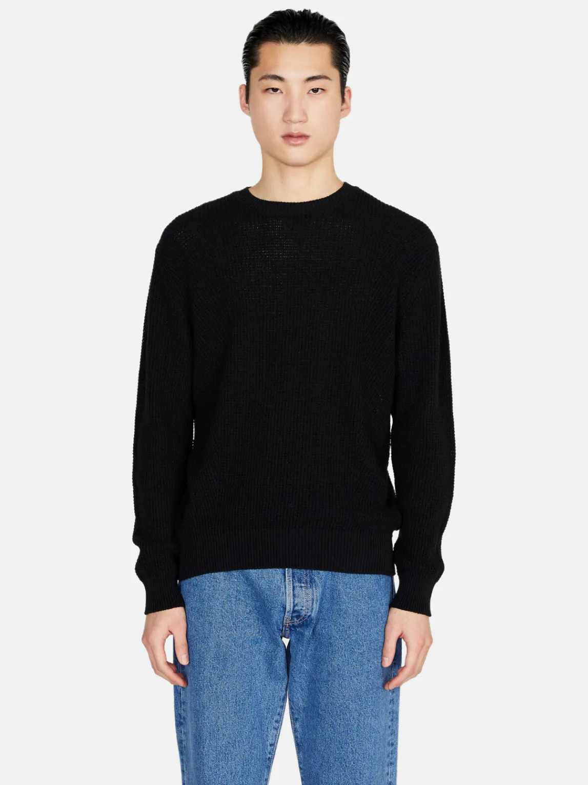 Men Sisley Jumpers & Knitwear<Textured Sweater