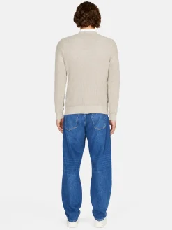 Men Sisley Jumpers & Knitwear<Textured Sweater