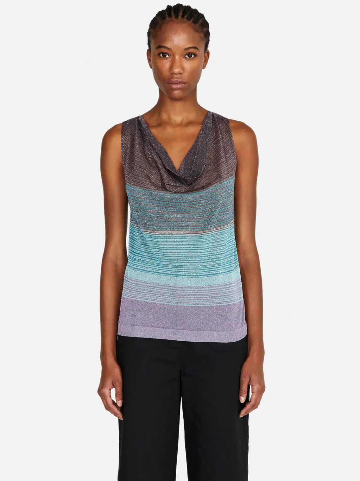 Women Sisley Tops & T-Shirts<Top In Lurex