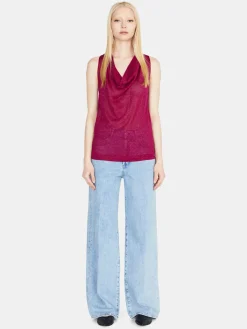 Women Sisley Tops & T-Shirts<Top In Lurex