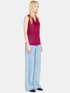 Women Sisley Tops & T-Shirts<Top In Lurex