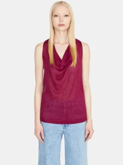Women Sisley Tops & T-Shirts<Top In Lurex