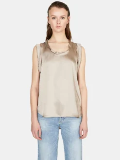 Women Sisley Tops & T-Shirts<Top In Satin