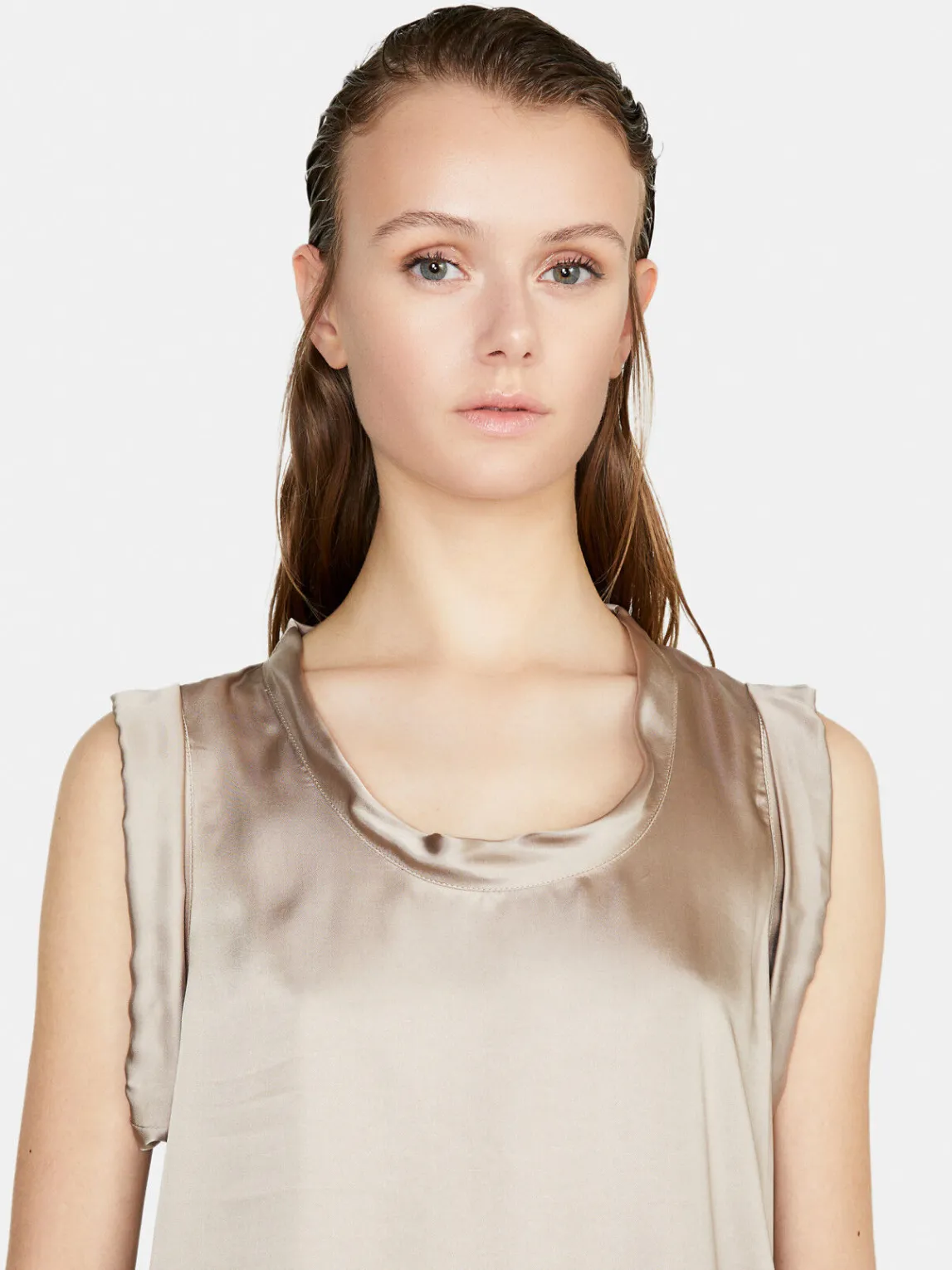 Women Sisley Tops & T-Shirts<Top In Satin