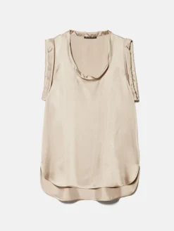 Women Sisley Tops & T-Shirts<Top In Satin