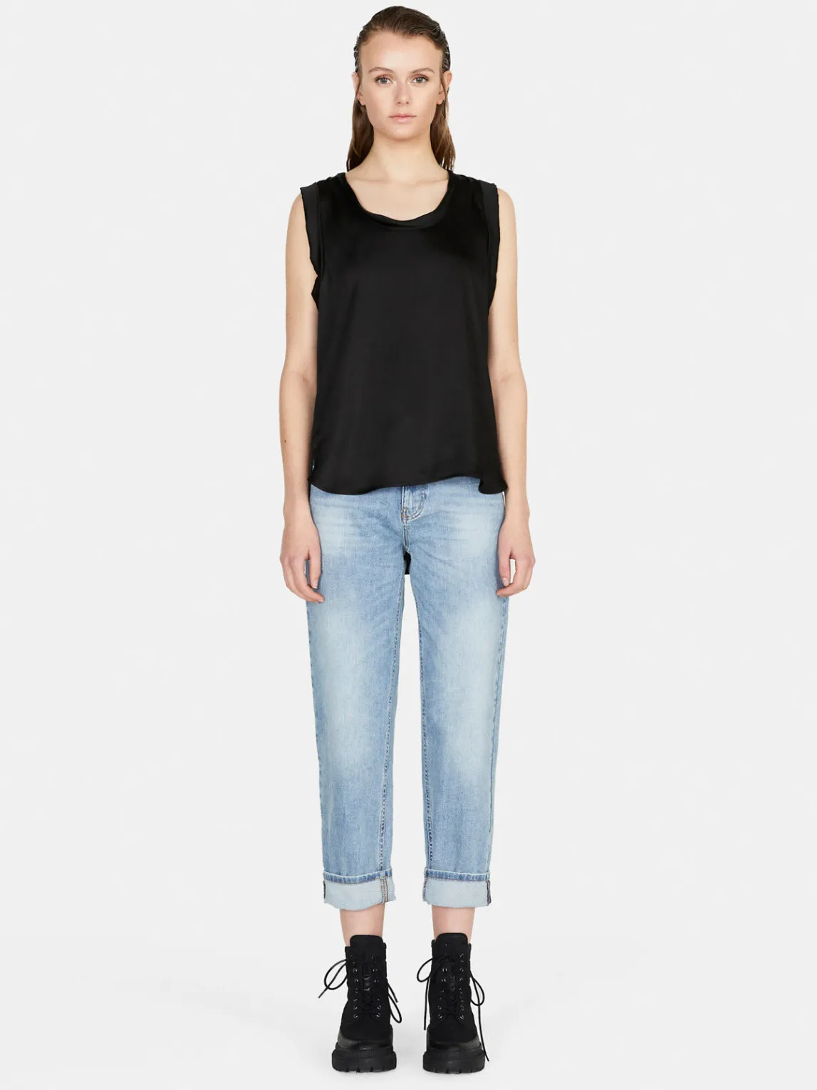 Women Sisley Tops & T-Shirts<Top In Satin