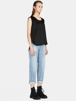 Women Sisley Tops & T-Shirts<Top In Satin