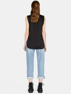 Women Sisley Tops & T-Shirts<Top In Satin