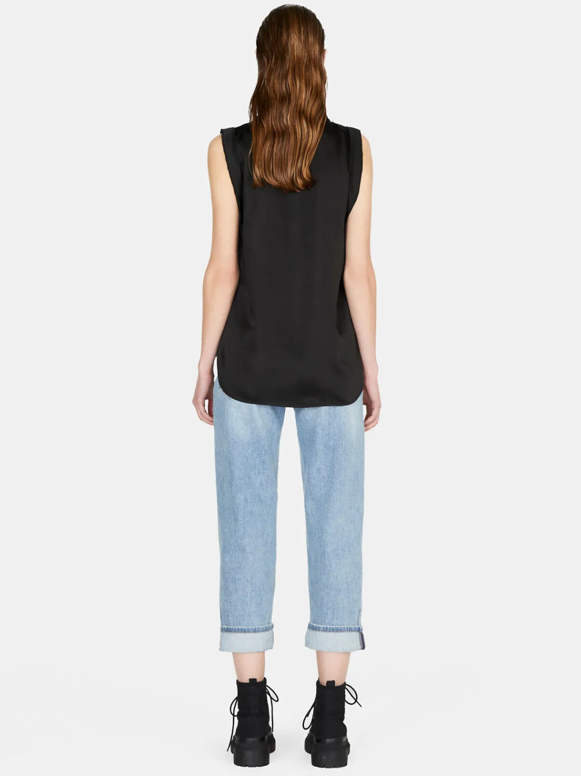 Women Sisley Tops & T-Shirts<Top In Satin