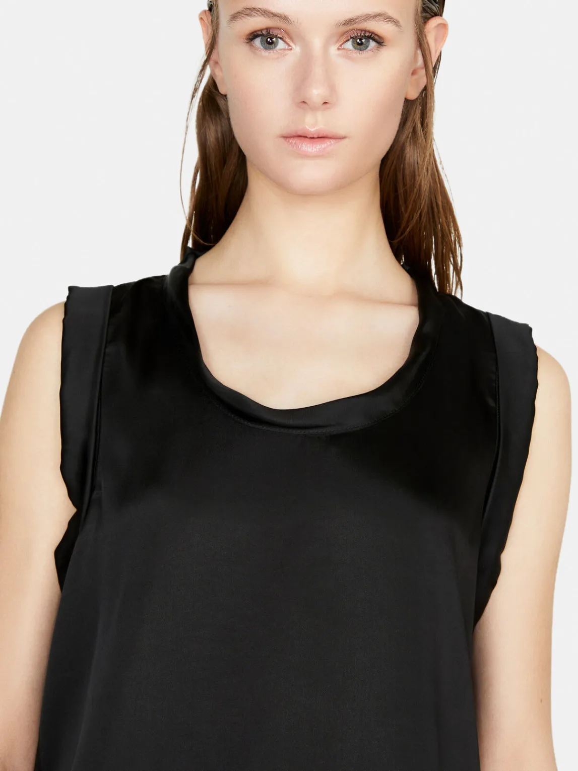 Women Sisley Tops & T-Shirts<Top In Satin