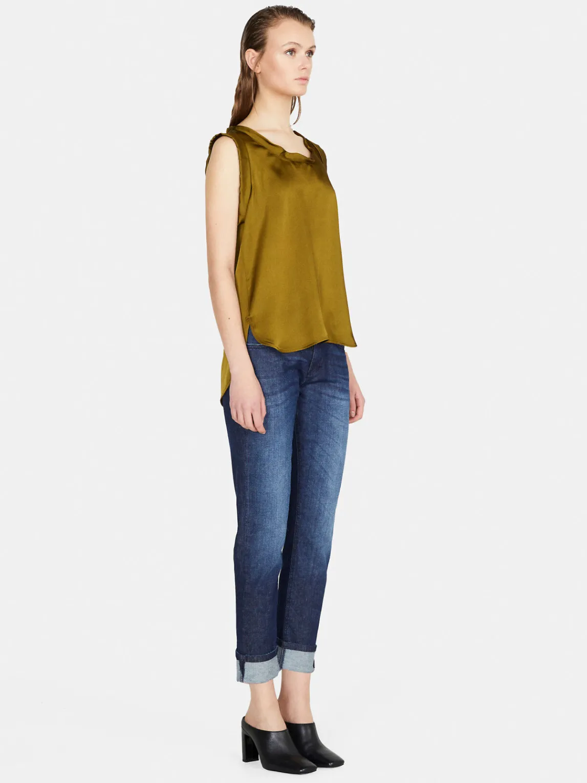 Women Sisley Tops & T-Shirts<Top In Satin