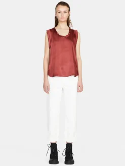 Women Sisley Tops & T-Shirts<Top In Satin