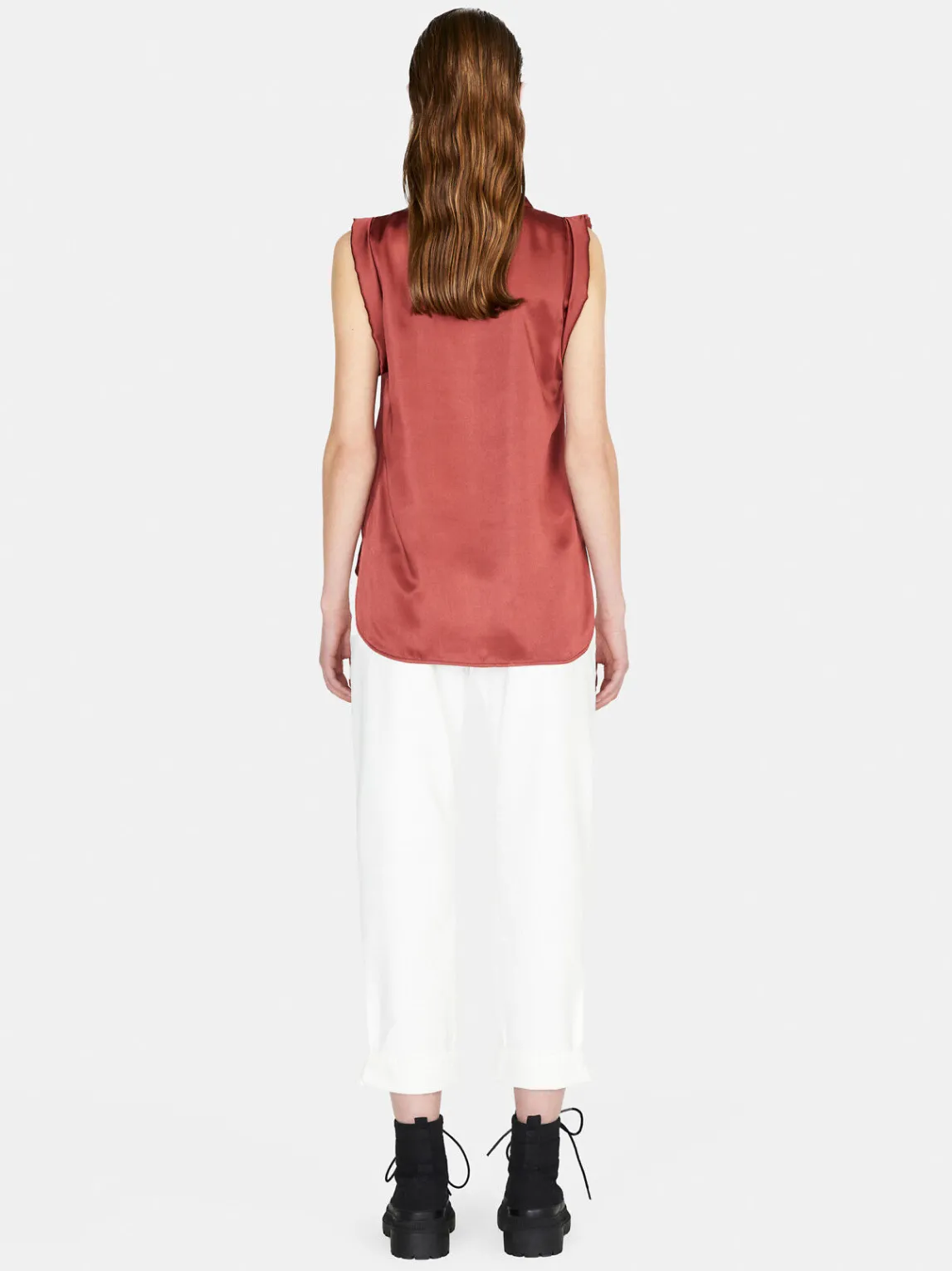 Women Sisley Tops & T-Shirts<Top In Satin