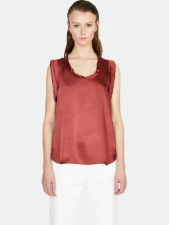 Women Sisley Tops & T-Shirts<Top In Satin