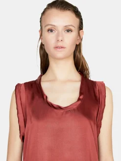 Women Sisley Tops & T-Shirts<Top In Satin