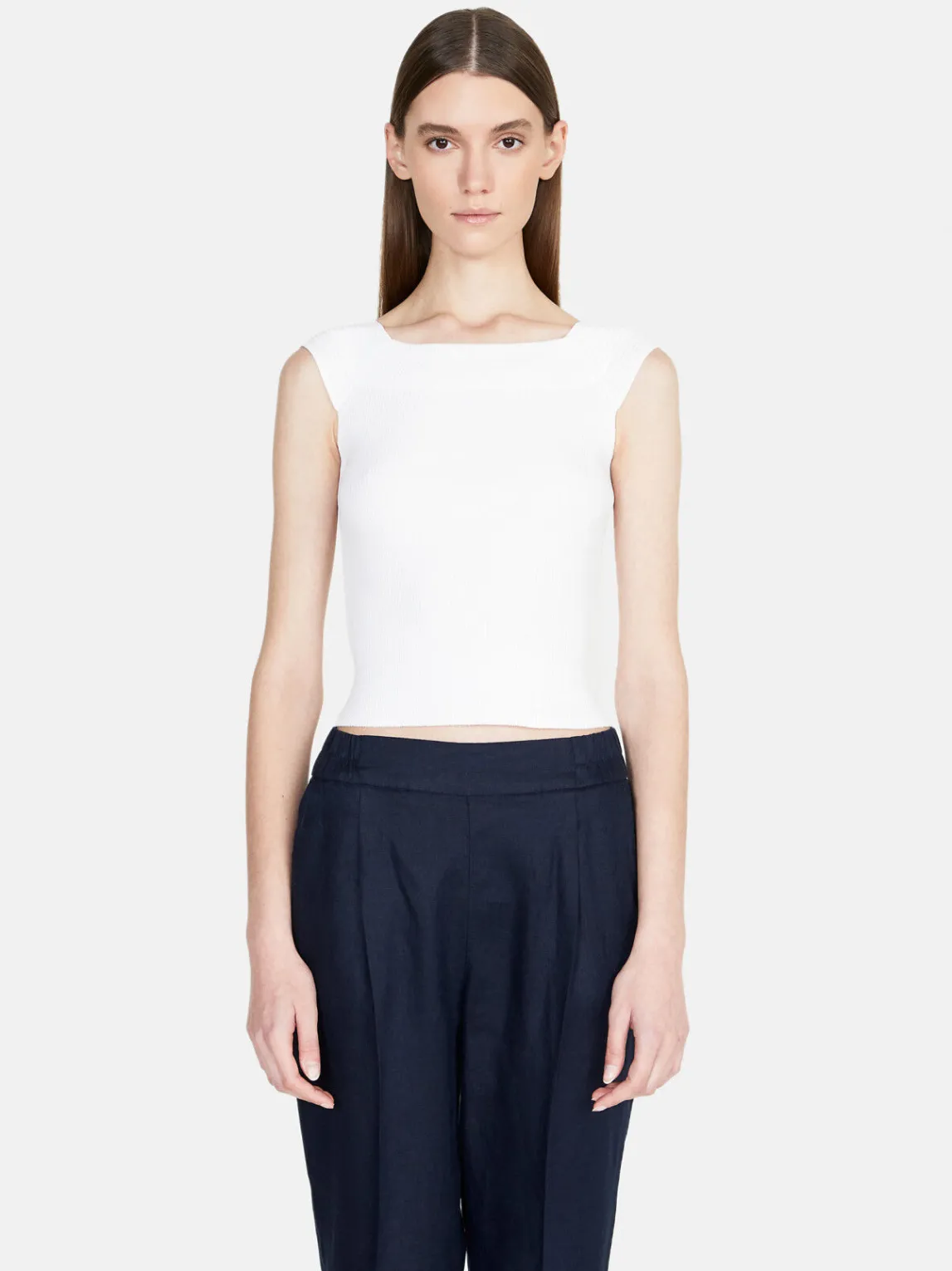 Women Sisley Tops & T-Shirts<Top With Bare Shoulders