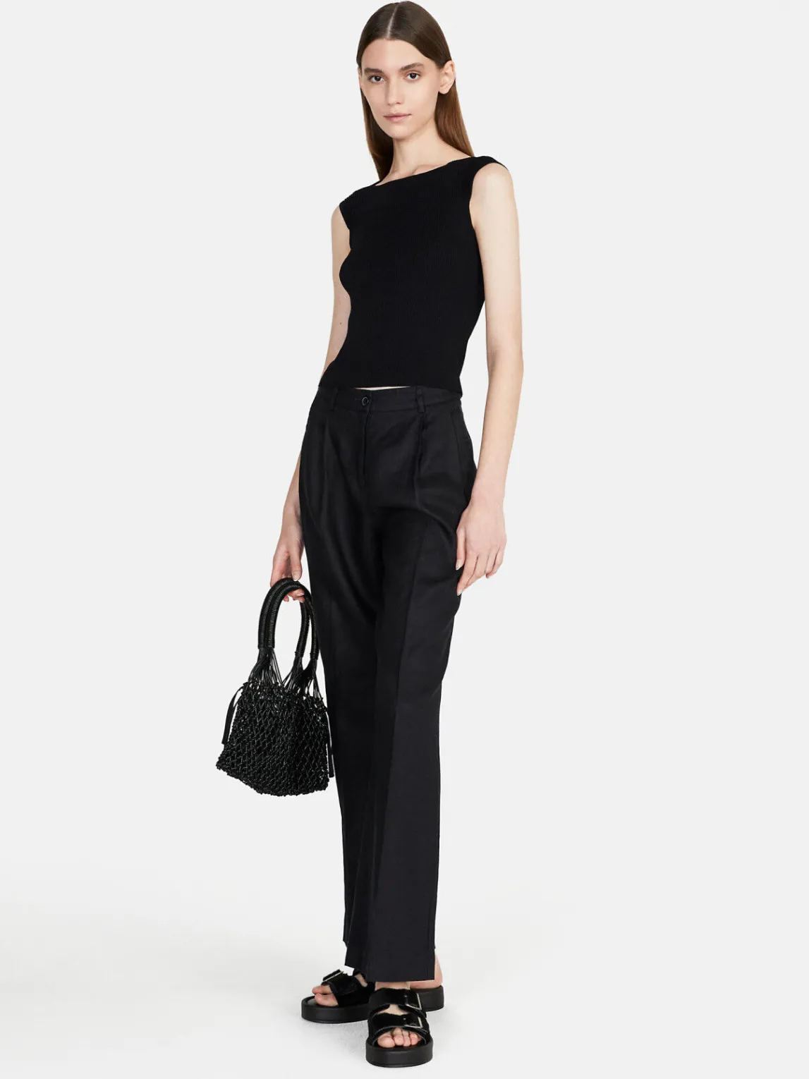 Women Sisley Tops & T-Shirts<Top With Bare Shoulders
