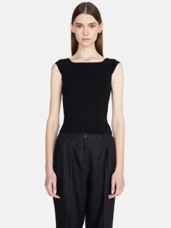 Women Sisley Tops & T-Shirts<Top With Bare Shoulders