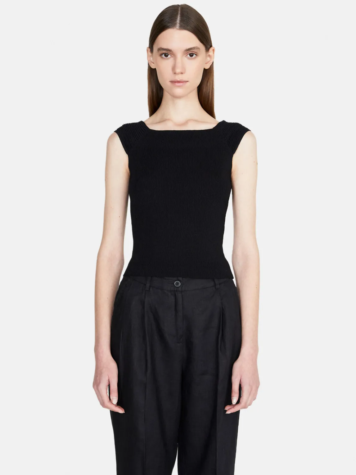 Women Sisley Tops & T-Shirts<Top With Bare Shoulders