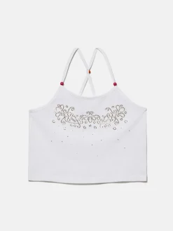 Girls Sisley Tops & T-Shirts<Top With Beads