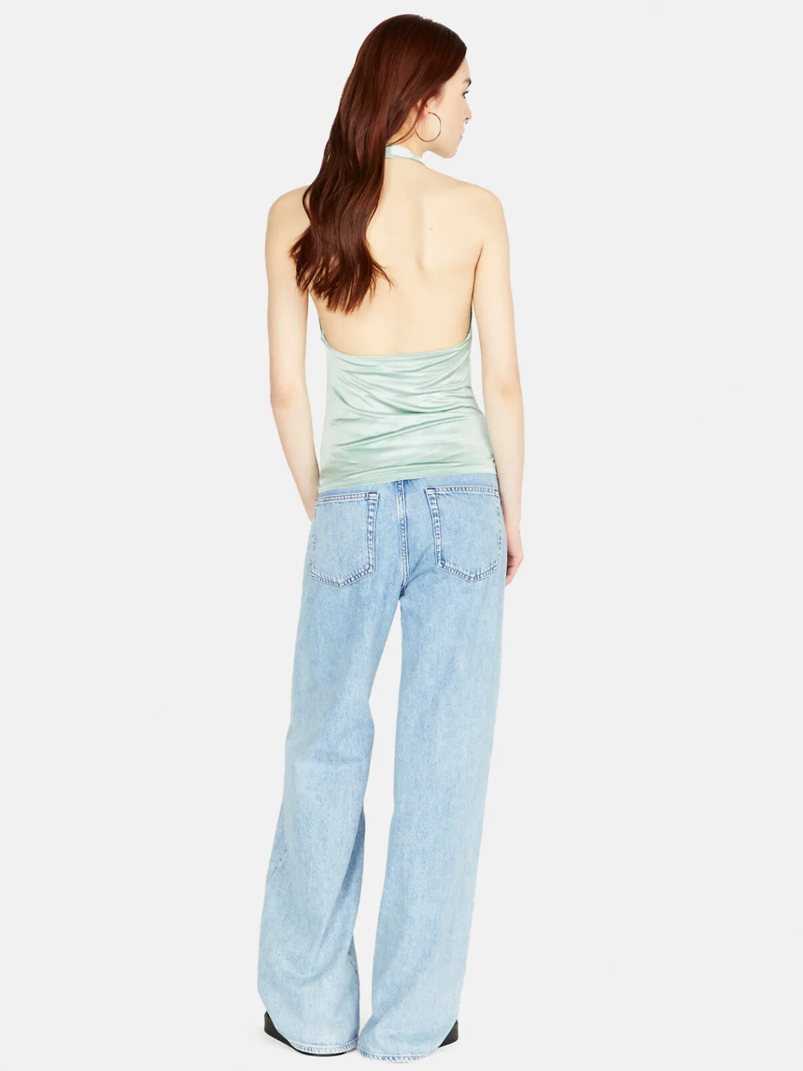 Women Sisley Tops & T-Shirts<Top With Crisscrossed Neck