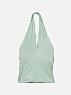 Women Sisley Tops & T-Shirts<Top With Crisscrossed Neck