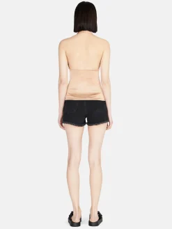 Women Sisley Tops & T-Shirts<Top With Crisscrossed Neck