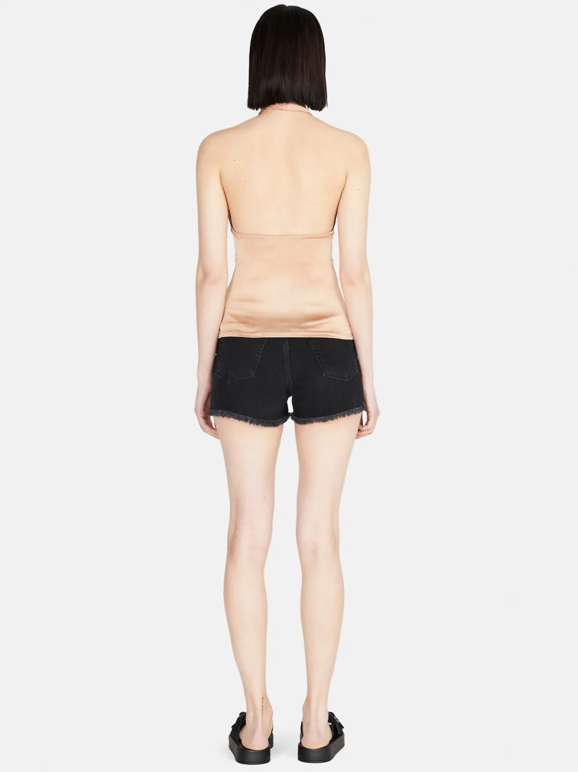 Women Sisley Tops & T-Shirts<Top With Crisscrossed Neck