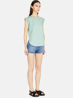 Women Sisley Tops & T-Shirts<Top With Crochet